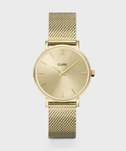 Reloj CLUSE Minuit Watch Mesh, Full Gold Colour (copia)