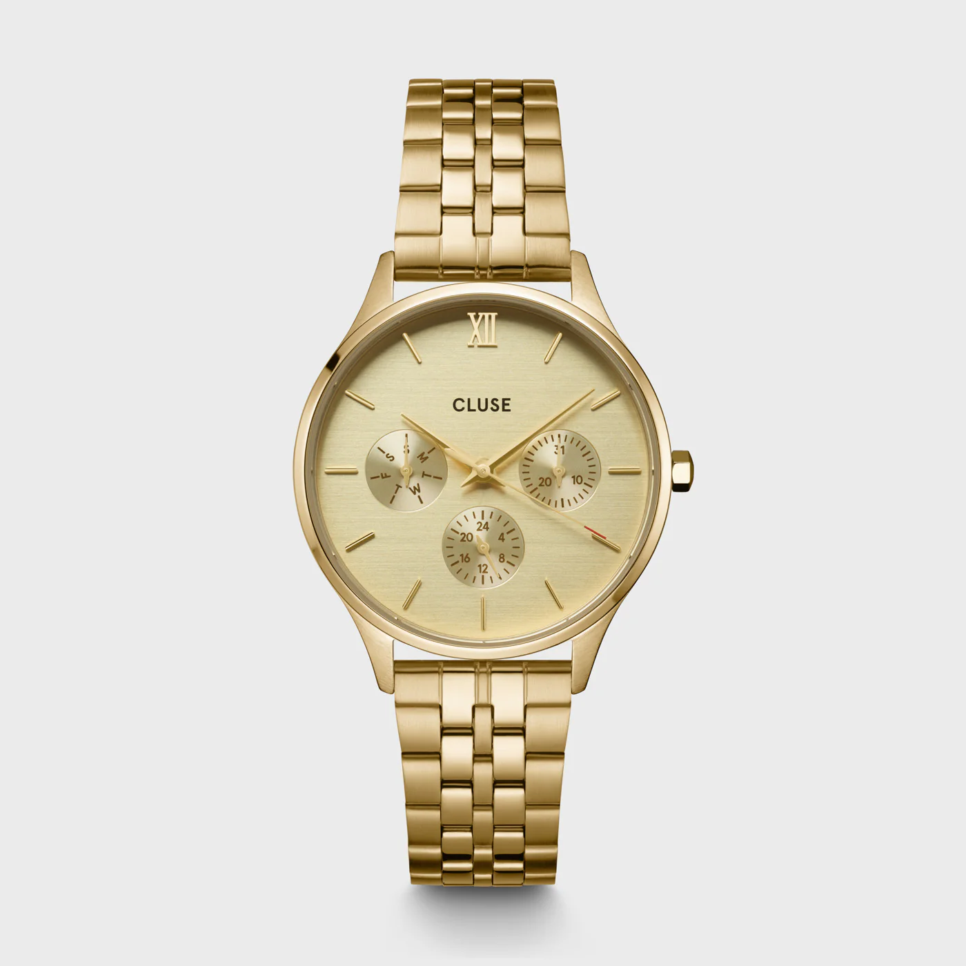 Reloj CLUSE Minuit Multifunction Watch Steel, Full Gold colour