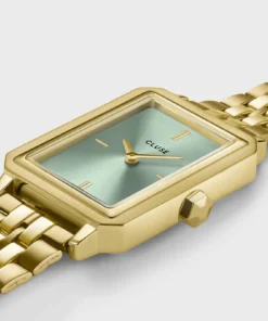 Alternative view of Reloj CLUSE Fluette Watch Steel, Sage Green, Gold Colour