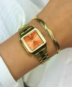 Alternative view of Reloj CLUSE Gracieuse Petite Watch Steel, Apricot, Gold Colour