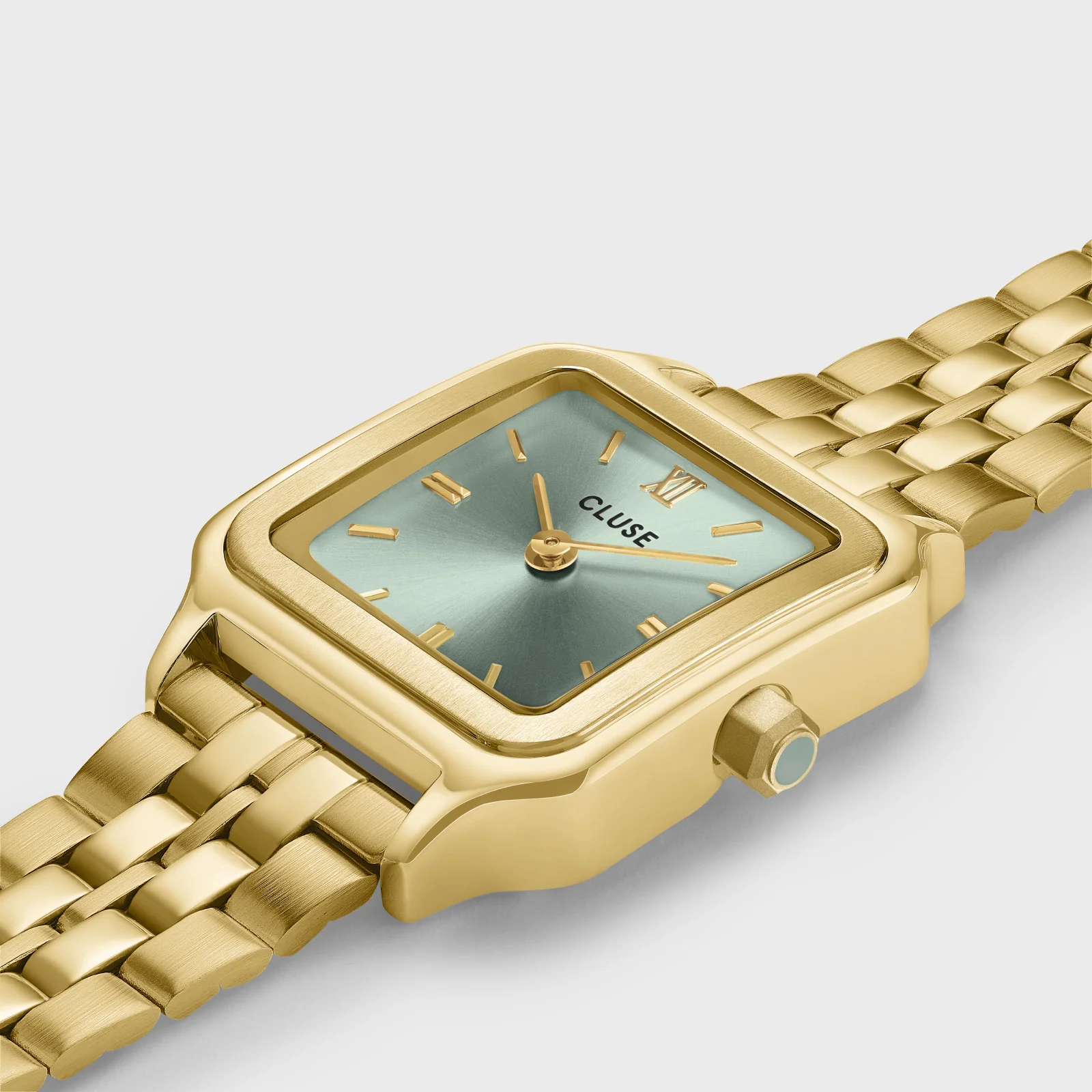 Reloj CLUSE Gracieuse Petite Watch Steel, Sage Green, Gold Colour - Imagen 4