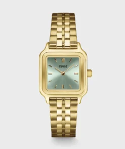 Reloj CLUSE Gracieuse Petite Watch Steel, Sage Green, Gold Colour