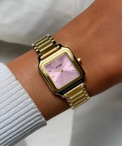 Alternative view of Reloj CLUSE Gracieuse Petite Watch Steel, Mauve Pink, Gold Colour