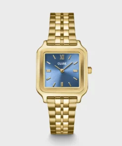 Reloj CLUSE Gracieuse Watch Steel, Kyanite Blue, Gold Colour