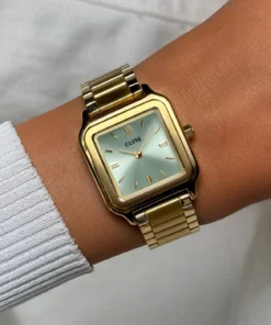 Alternative view of Reloj CLUSE Gracieuse Watch Steel, Sage Green, Gold Colour
