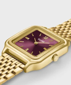 Alternative view of Reloj CLUSE Gracieuse Watch Double Steel, Wine, Gold Colour