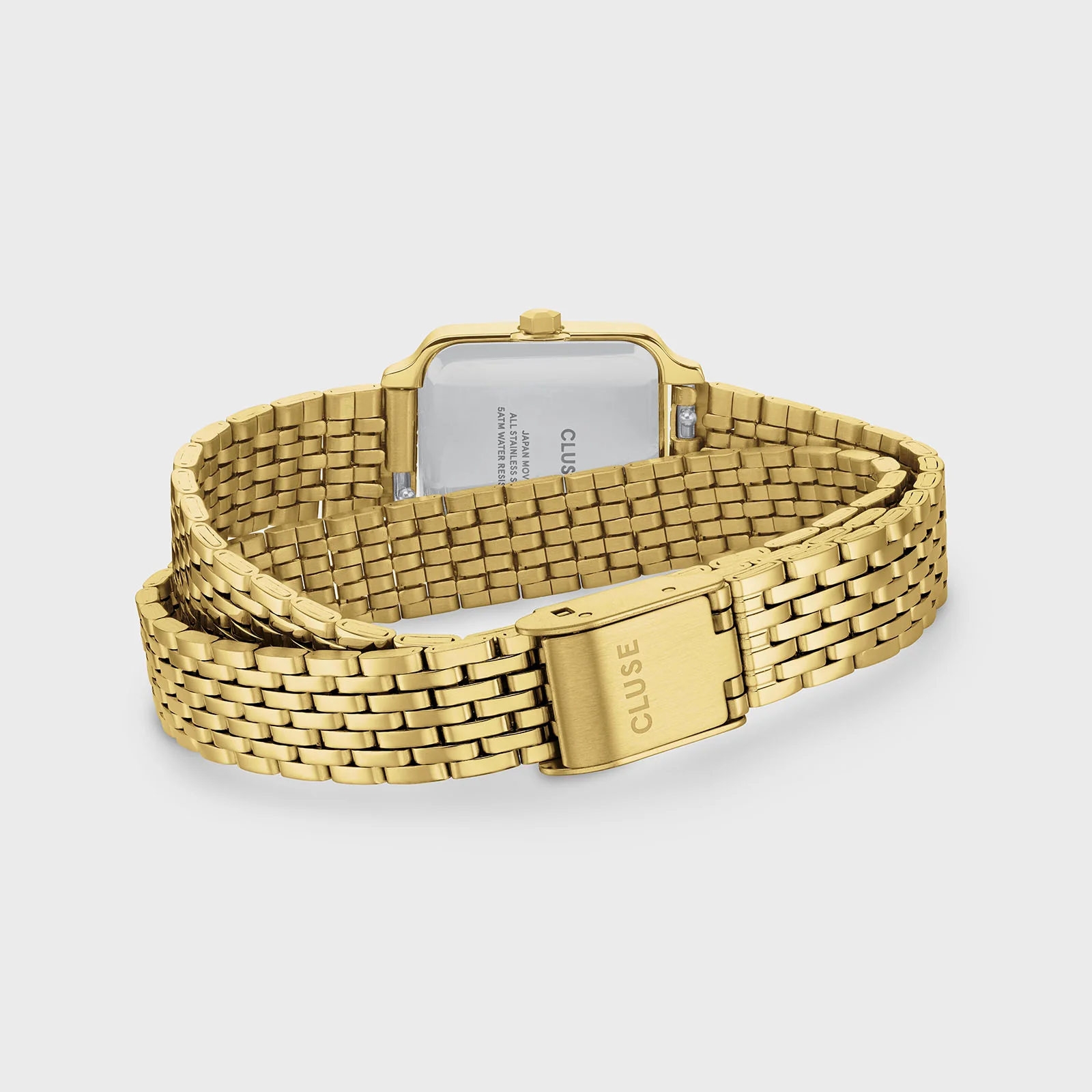 Reloj CLUSE Gracieuse Mini Watch Double Steel, Forest Green, Gold Colour - Imagen 4