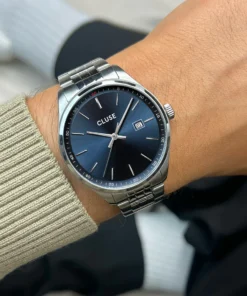 Alternative view of Reloj CLUSE Anthéor Watch Steel Blue, Silver Colour