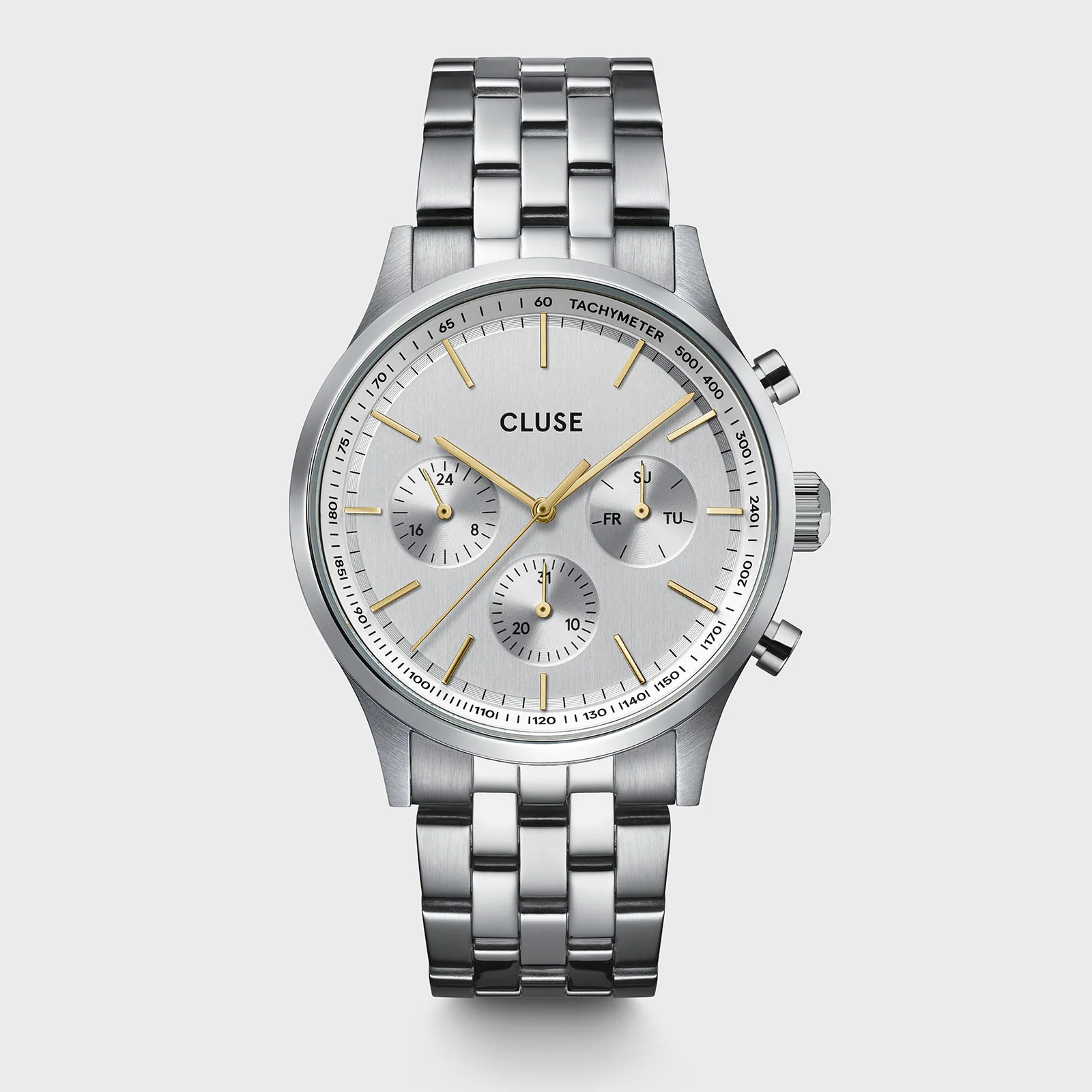 Reloj CLUSE Anthéor Multifunction Watch Steel, Silver Colour, Two-Tone