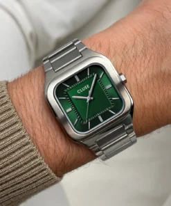 Alternative view of Reloj CLUSE Quadrus Watch Steel, Green, Silver Colour