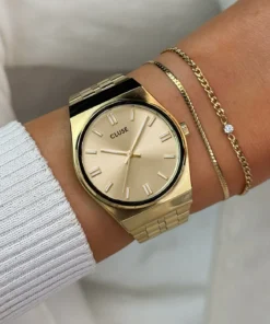 Alternative view of Reloj CLUSE Retro 70's Watch Steel, Full Gold Colour