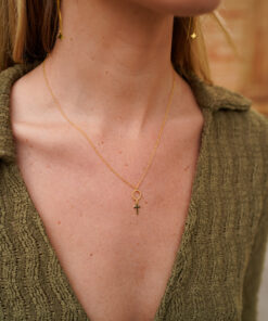 Alternative view of Collar FEZ CRUZ ORO