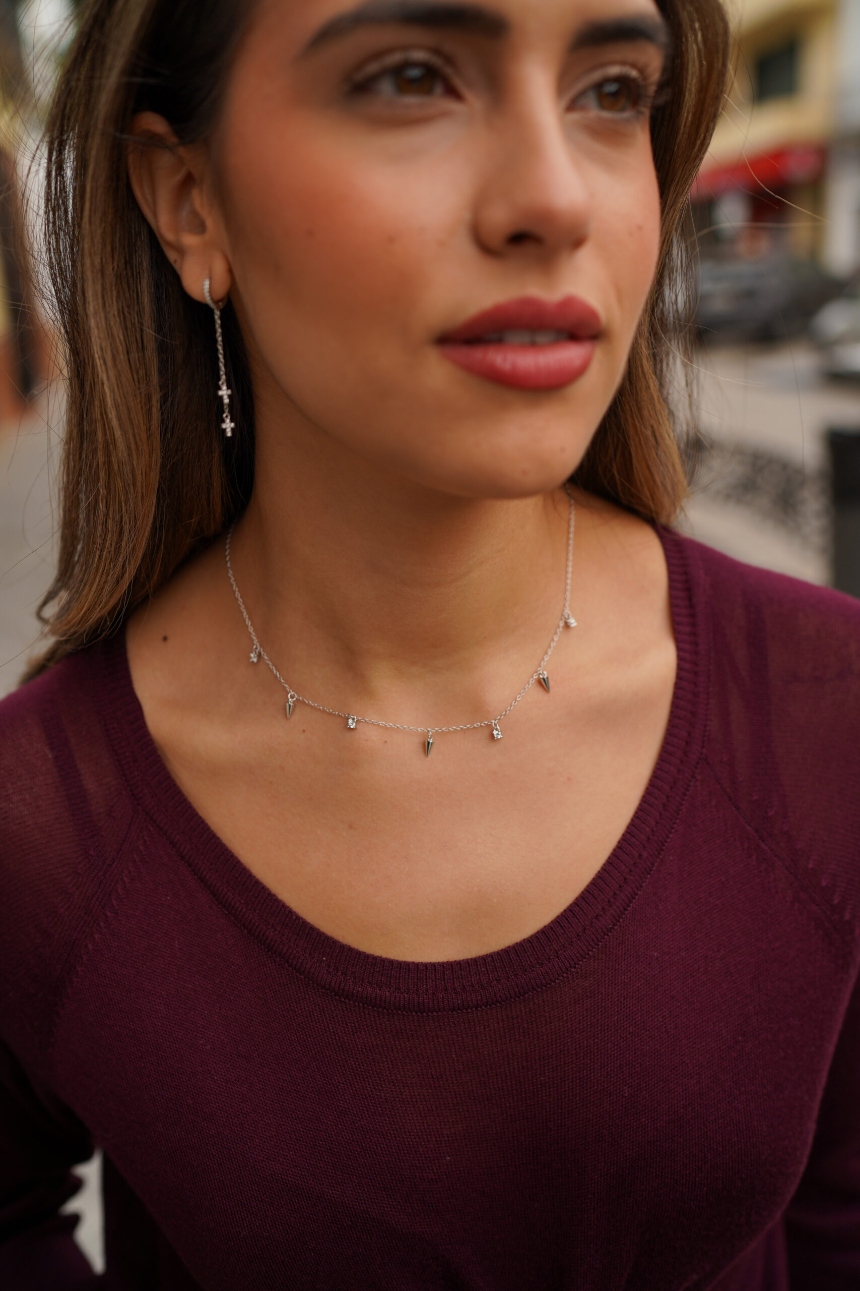 Collar OSAKA PLATA - Imagen 2