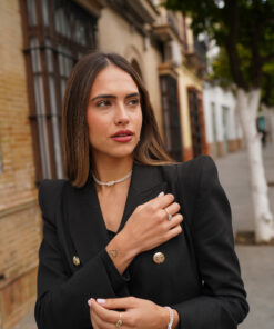 Alternative view of Collar ATENAS PERLA BLANCA