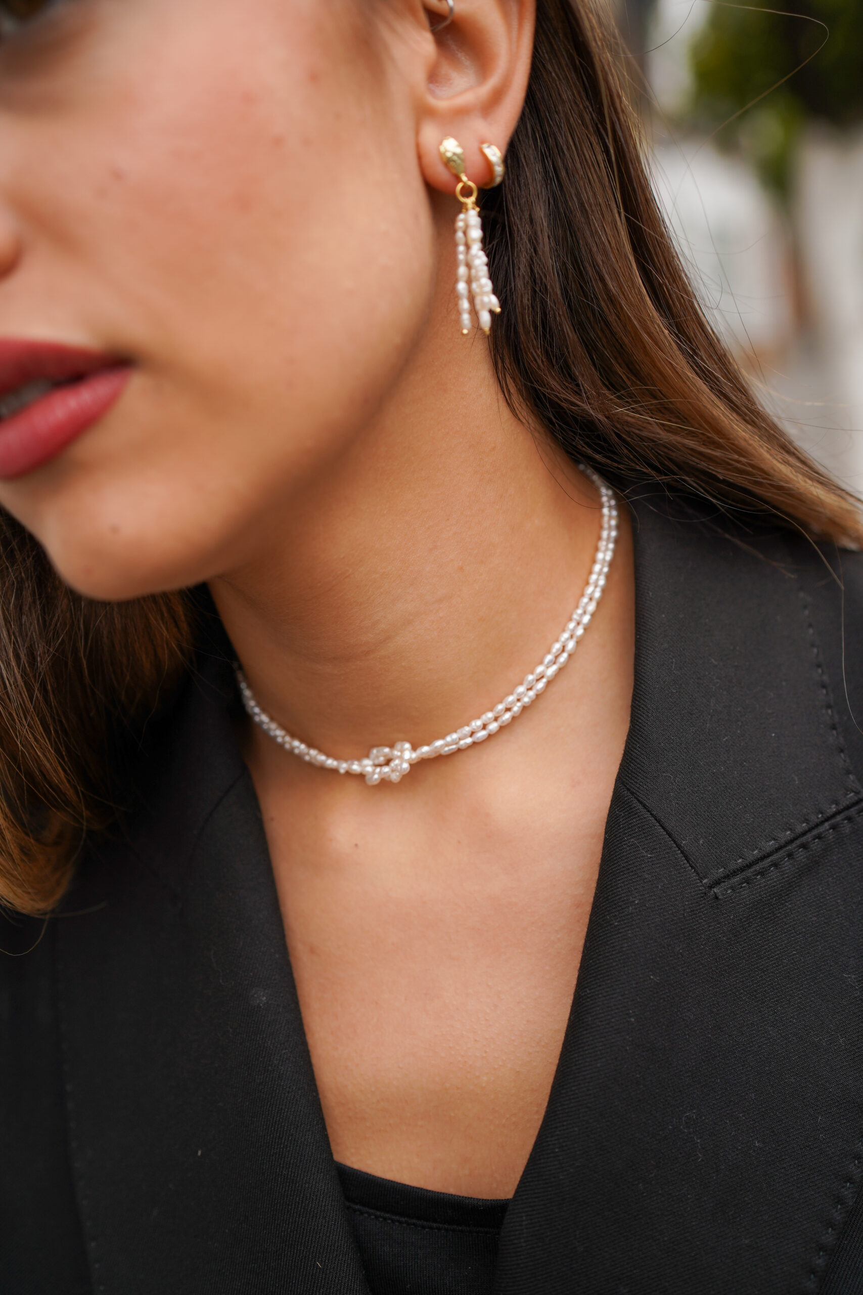 Collar ATENAS PERLA BLANCA