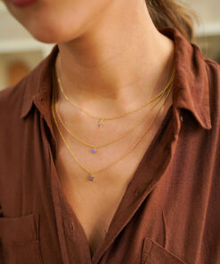 Alternative view of Collar RIN ESTRELLA LILA