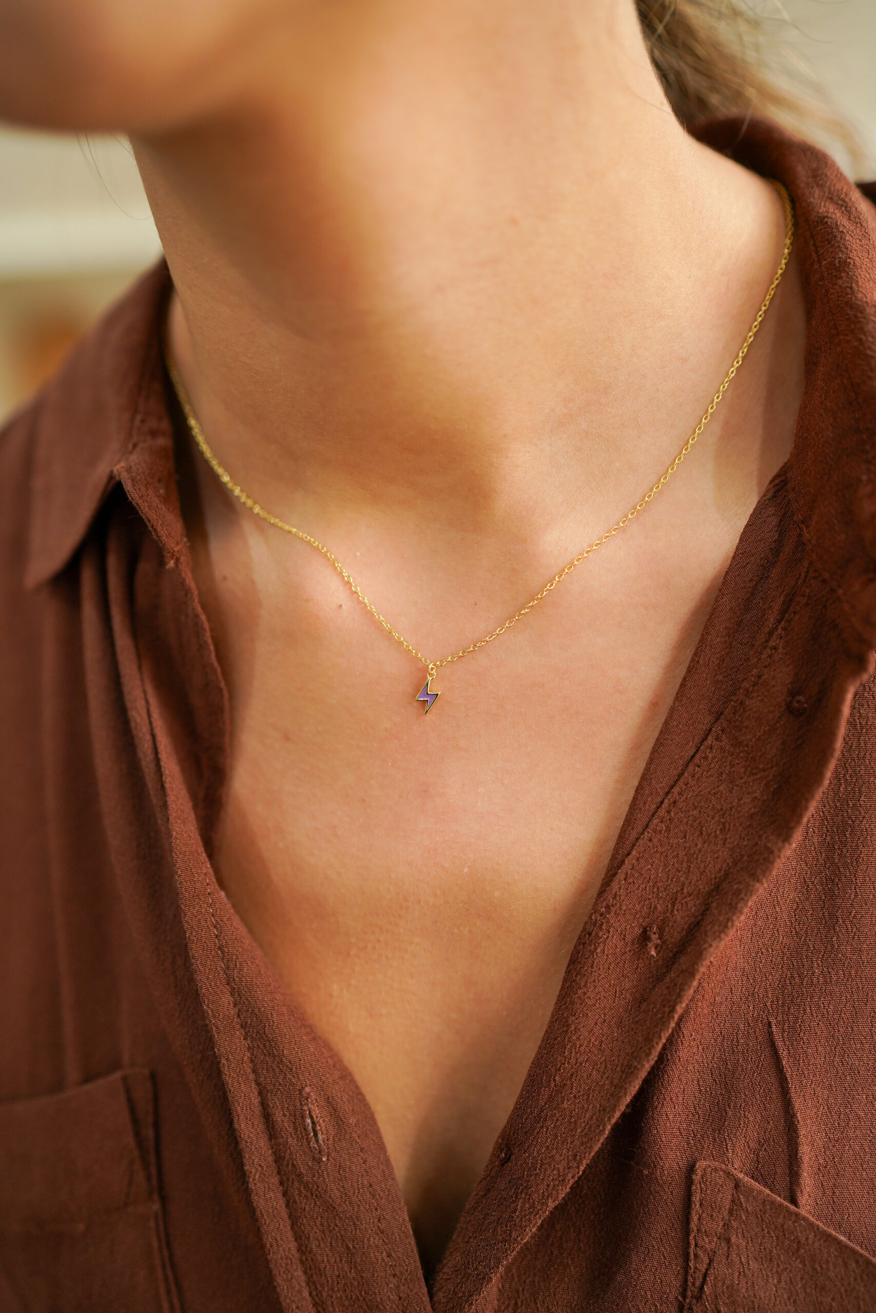 Collar RIN RAYO LILA