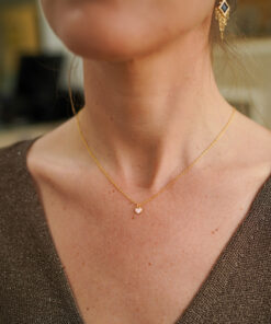 Collar RIN CORAZON ROSA