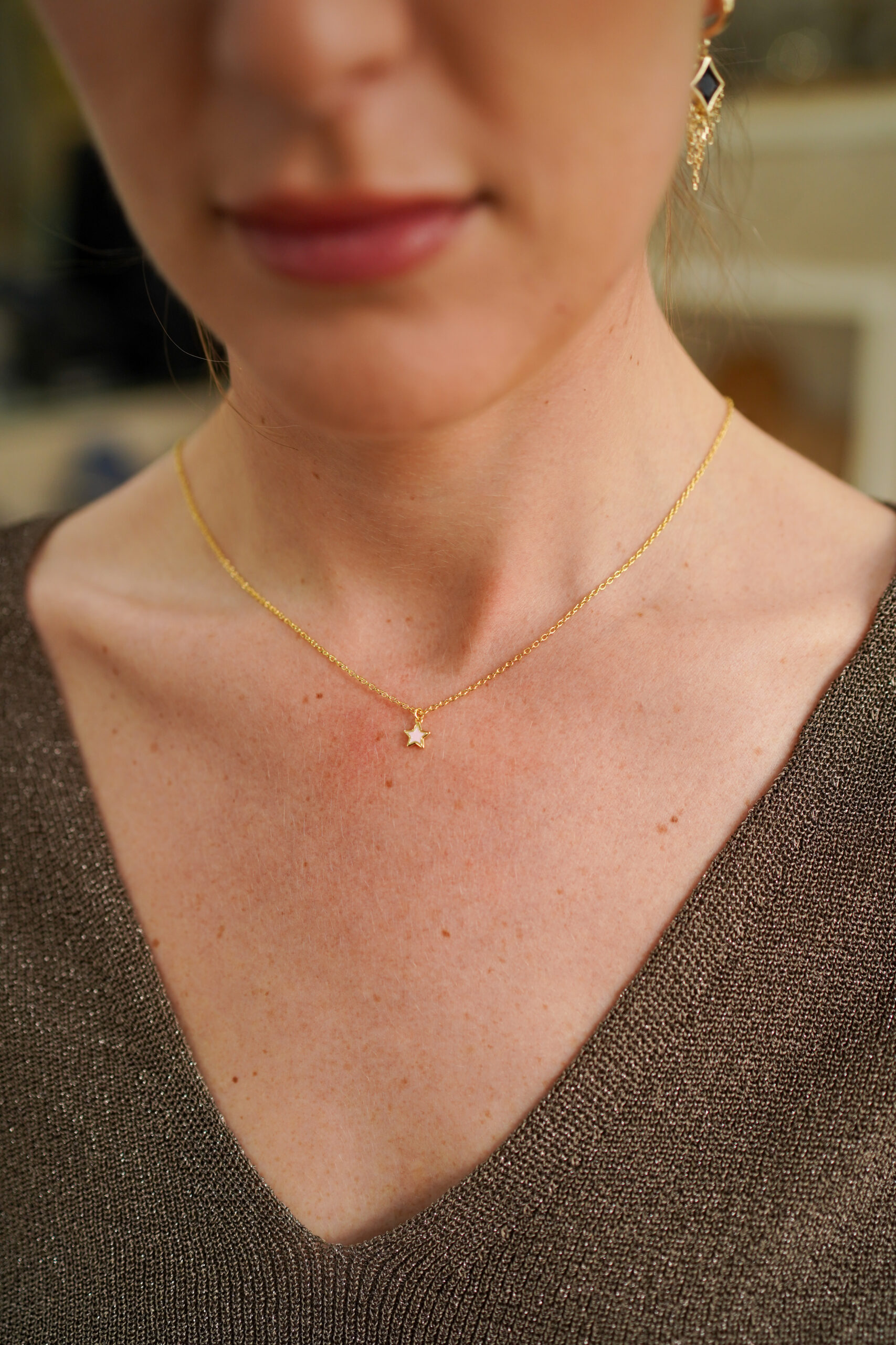 Collar RIN ESTRELLA ROSA