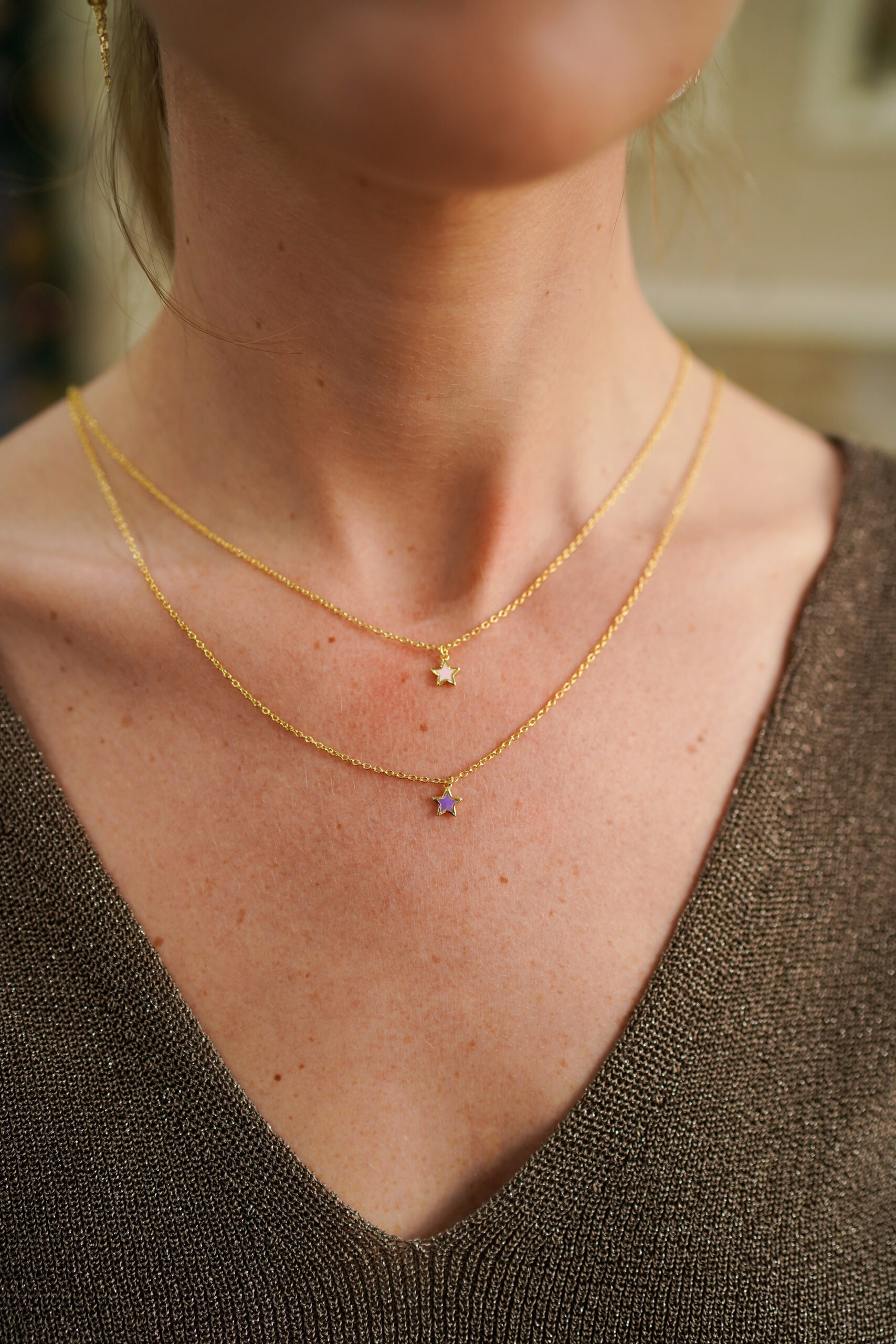 Collar RIN ESTRELLA ROSA - Imagen 2