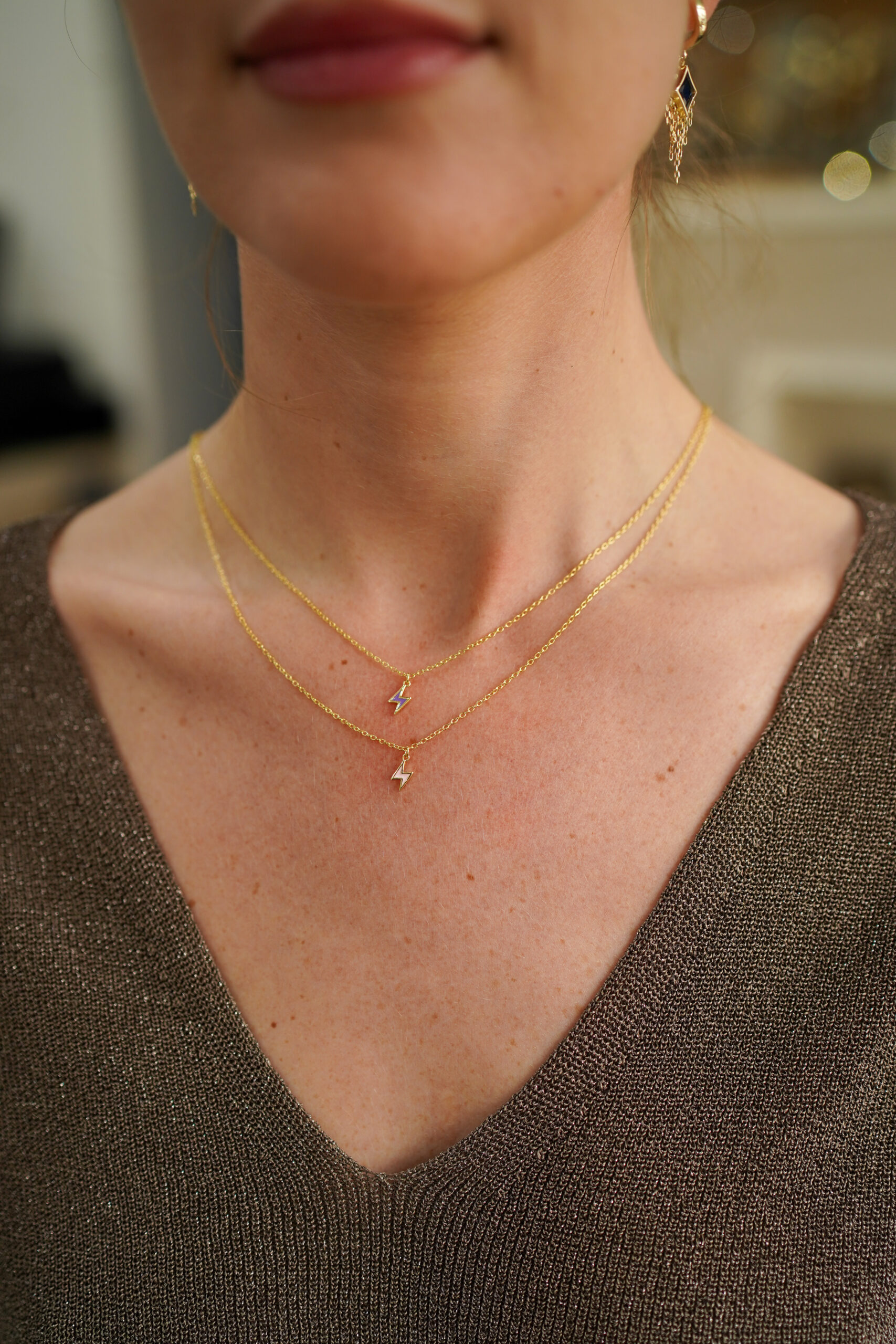 Collar RIN RAYO ROSA - Imagen 2