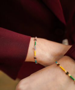 Alternative view of Pulsera DUBLIN PLATA