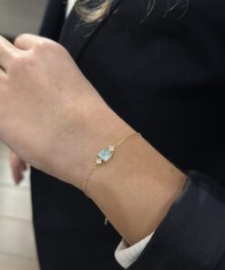 Pulsera DOHA AGUA MARINA