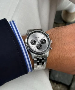 Alternative view of Reloj CLUSE Anthéor Multifunction Watch Steel, Black, Silver Colour