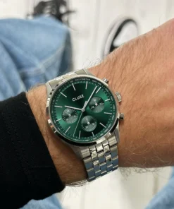 Alternative view of Reloj CLUSE Anthéor Multifunction Watch Steel Green, Silver Colour