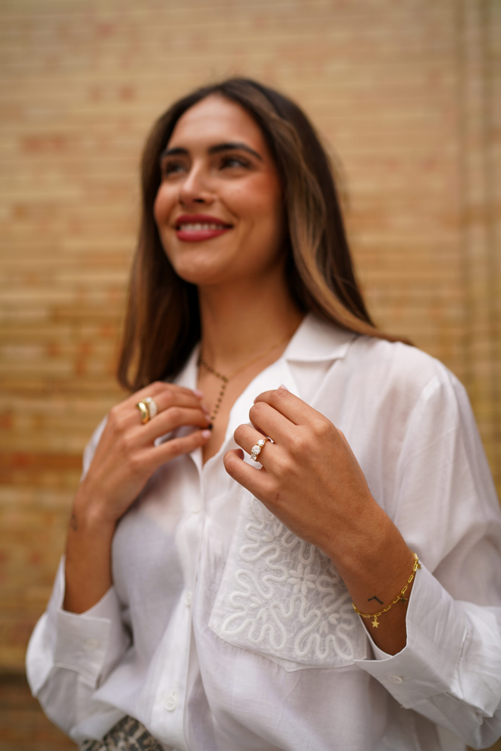 Anillo VIENA ORO MOISSANITA - Imagen 5