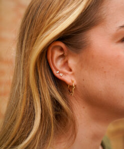 Alternative view of Pendientes TOKIO ORO