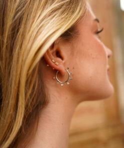 Pendientes TOKIO PLATA