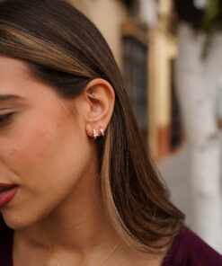 Alternative view of Pendientes aros SEÚL