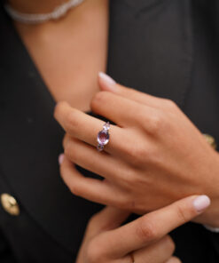Anillo ZANZIBAR AMATISTA