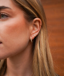 Alternative view of Pendientes Aros VIENA ORO