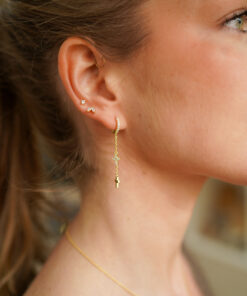 Pendientes aros FIJI ORO