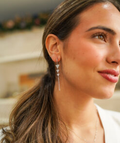 Alternative view of Pendientes ESTAMBUL PLATA