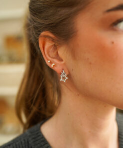 Pendientes DUBAI PLATA