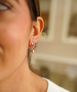 Pendientes Aros RABAT PLATA