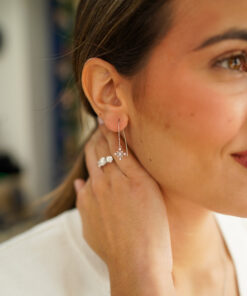 Alternative view of Pendientes CARTAGENA PLATA