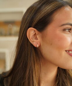 Alternative view of Pendientes Aros ASTI PRINCESA CIRCONITA (UNIDAD)