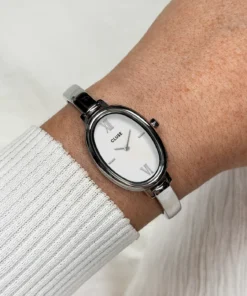 Alternative view of Reloj CLUSE L'Ovale Watch Steel, White, Silver Colour